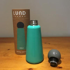 Skittle metal water Bottle Teal, personalised tops, 500ml, BPA