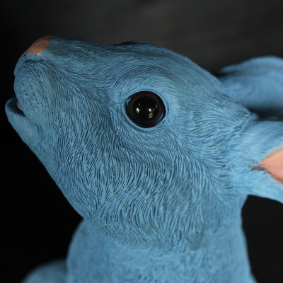 Posh Pet, Blue Rabbit, 28cm