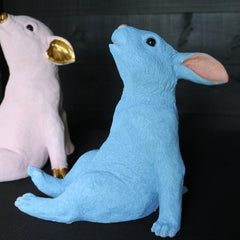 Posh Pet, Blue Rabbit, 28cm